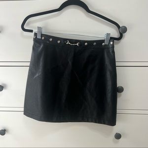 Forever 21 leather skirt